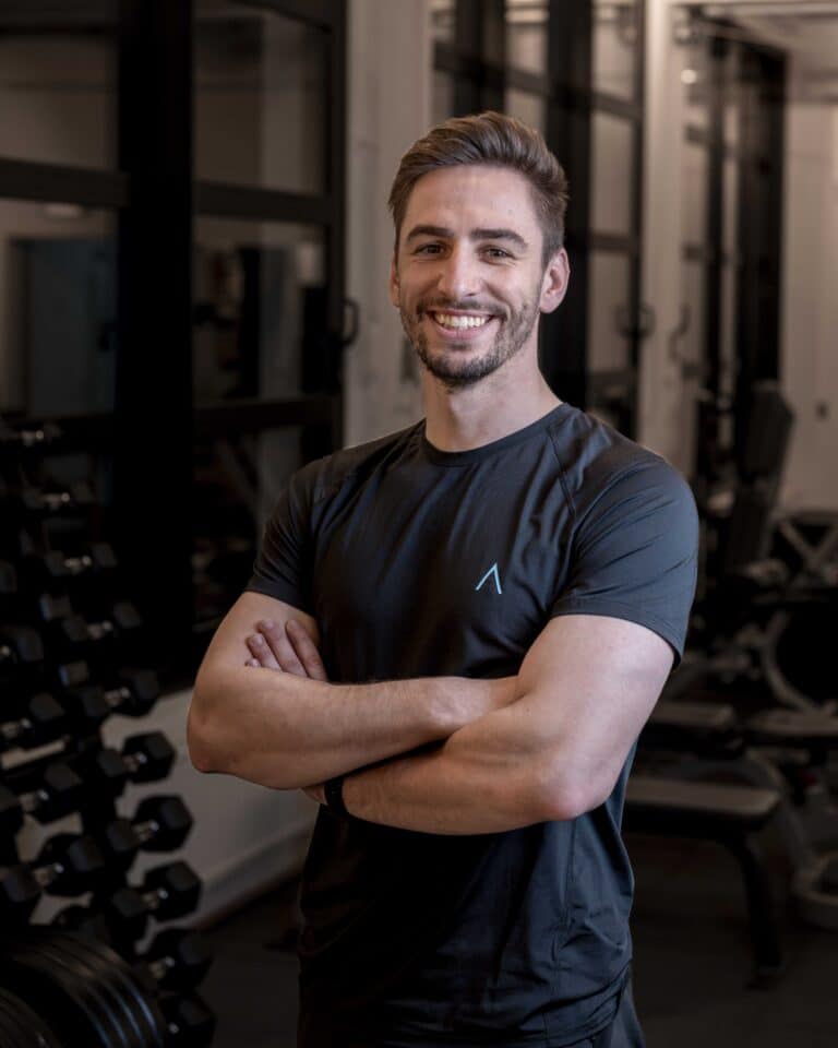 Portrait of sports physiotherapist and personal trainer Harold Meys at Peak Physio Antwerp
